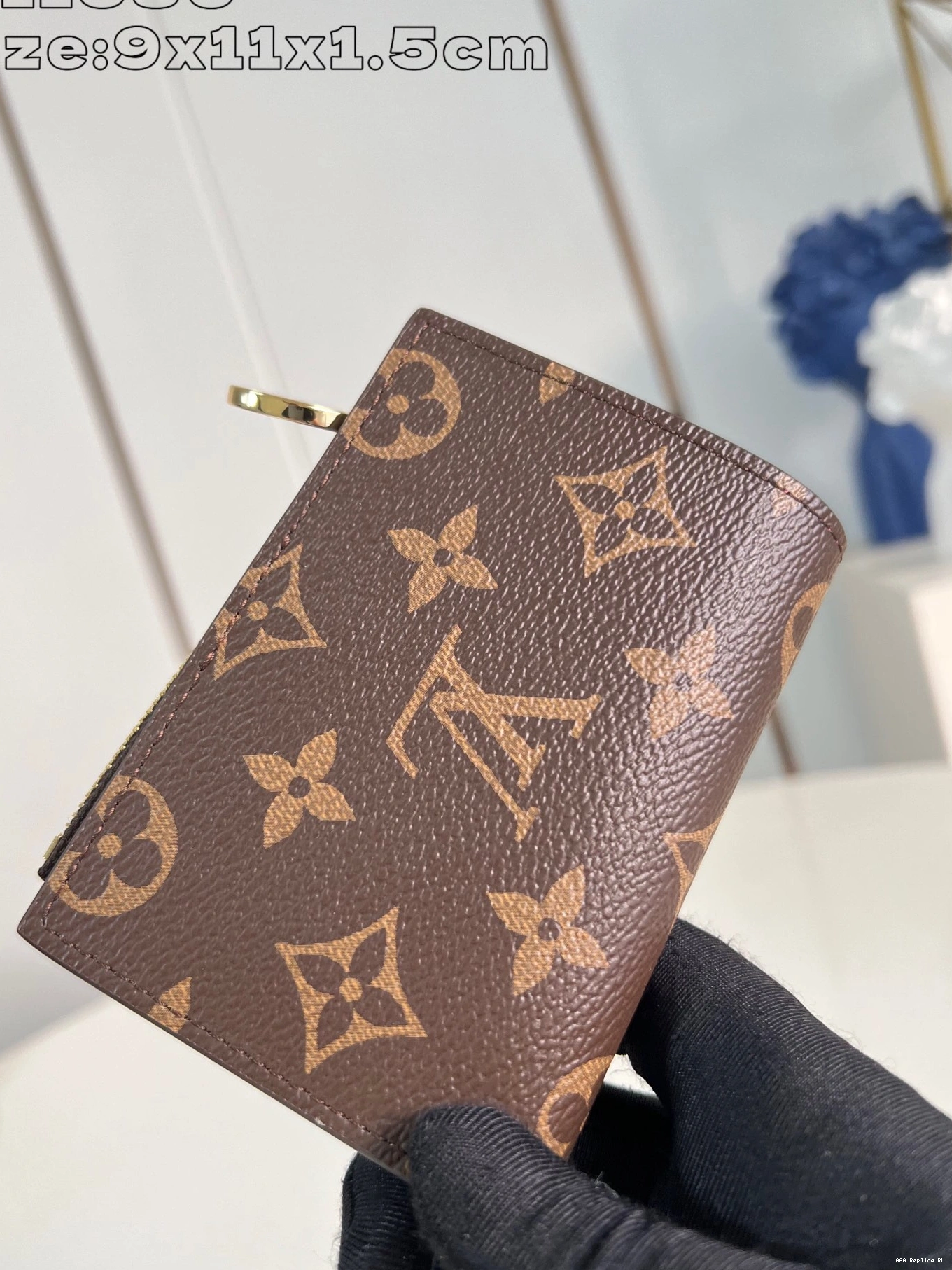 Aaa replica bags Wallet - VUITTON LOUIS Lisa 9*11.5*1.5CM 0804